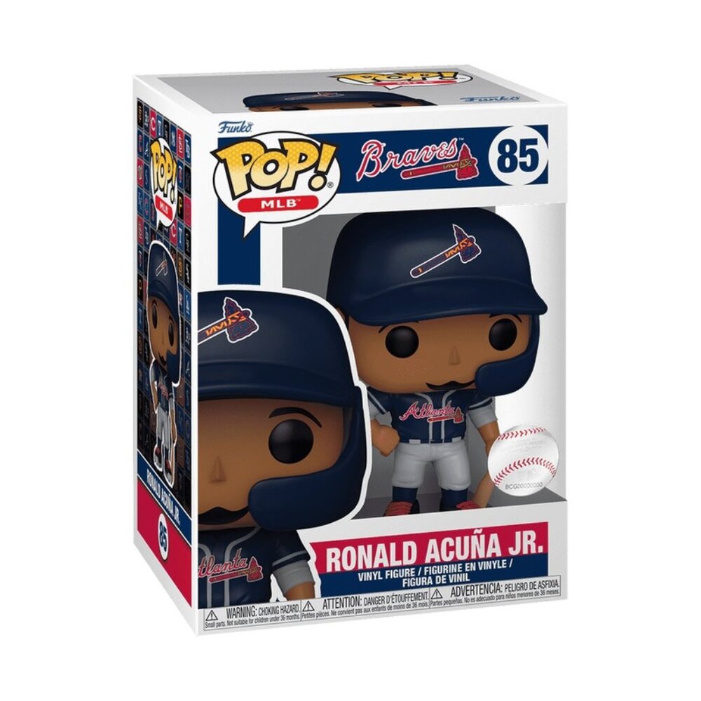 Funko Pop! MLB Ronald Acuña Jr. Atlanta Braves Baseball Figure #85!